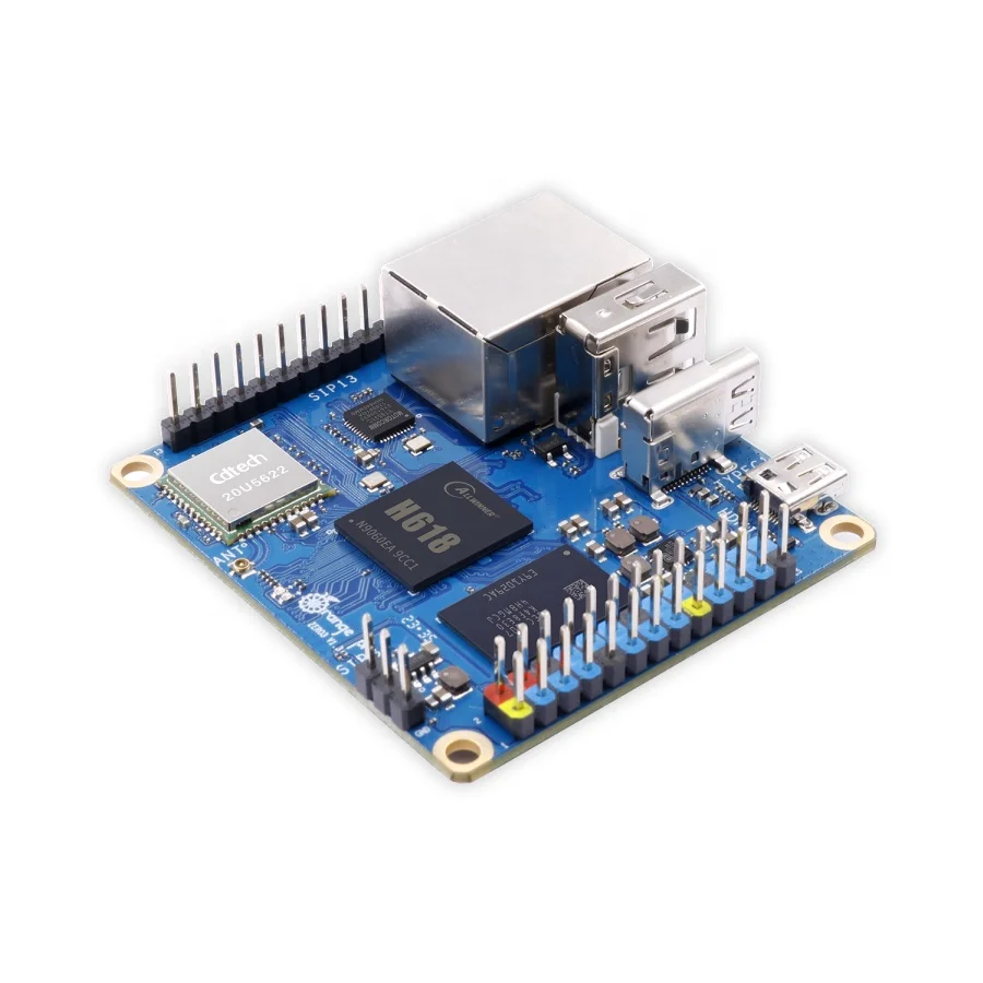 Orange Pi Zero 3 2G 4G RAM Single Board H618 WiFi5+BT 5.0  Power Supply for OPI Zero 3