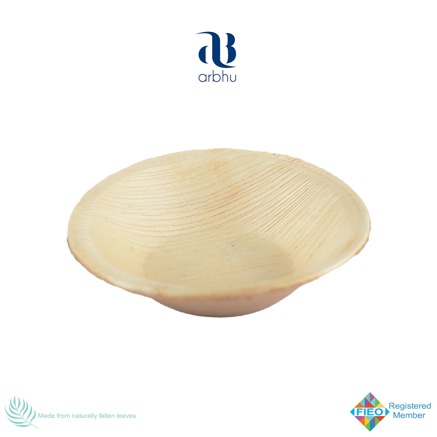 Microwave-Friendly Natural Bamboo Dinnerware Disposable Salad Bowls and Plates for Restaurants Tray Included