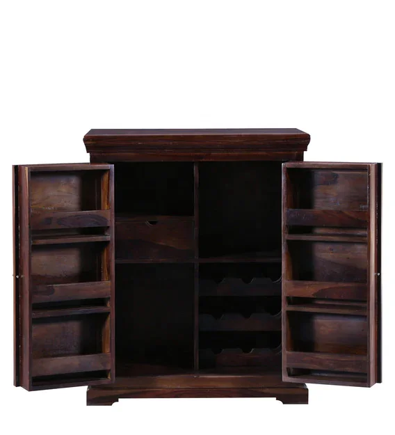 Промышленный винтажный барный шкаф, индийский барный шкаф Sheesham, деревянный высококлассный барный шкаф Jodhpur, стойка для хранения винных бутылок ручной работы, барный шкаф