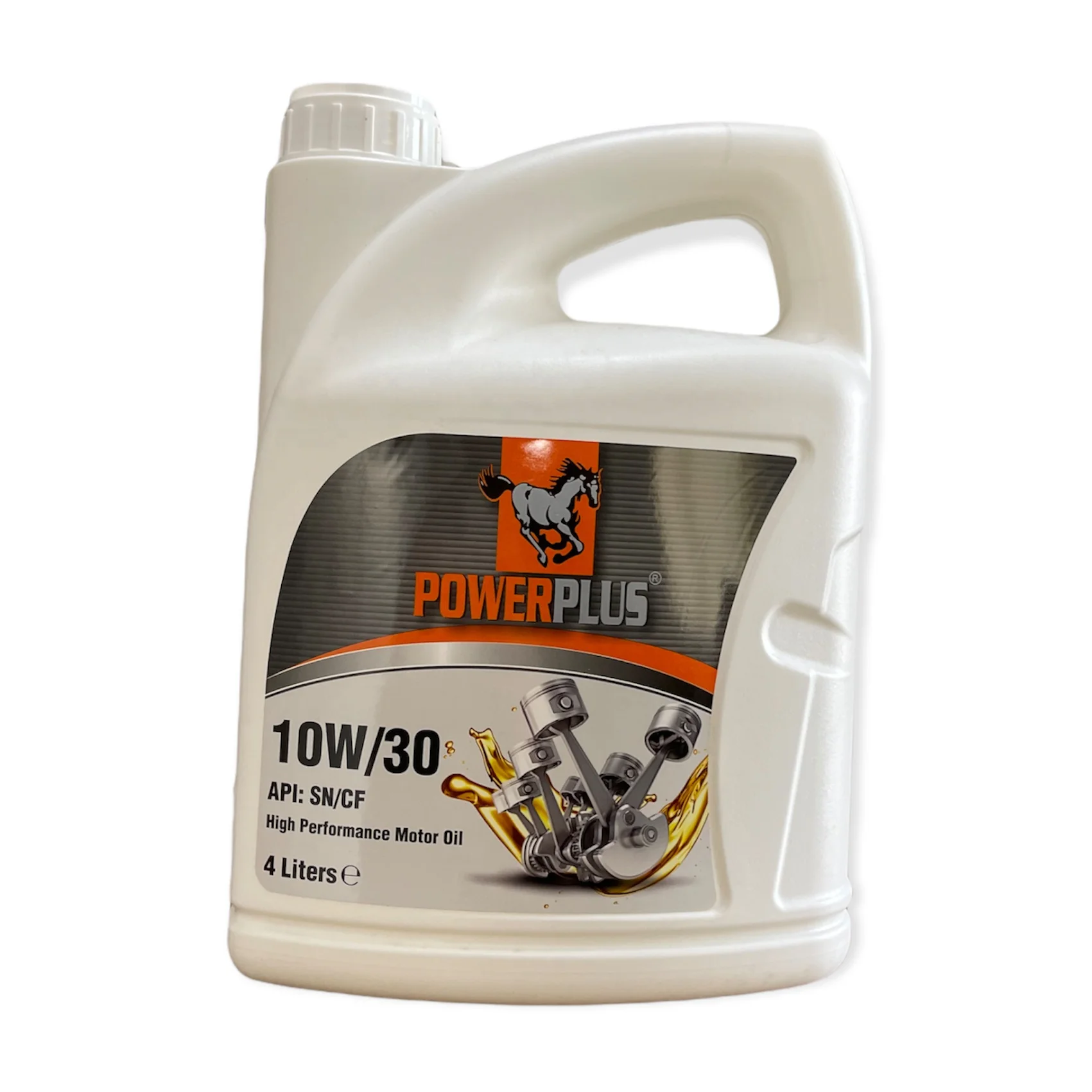 PowerPlus 10w30 SN/CF Semi Synthetic High Performance Motor Oil Premium Series 4 Liter Engine Oil Lubricants