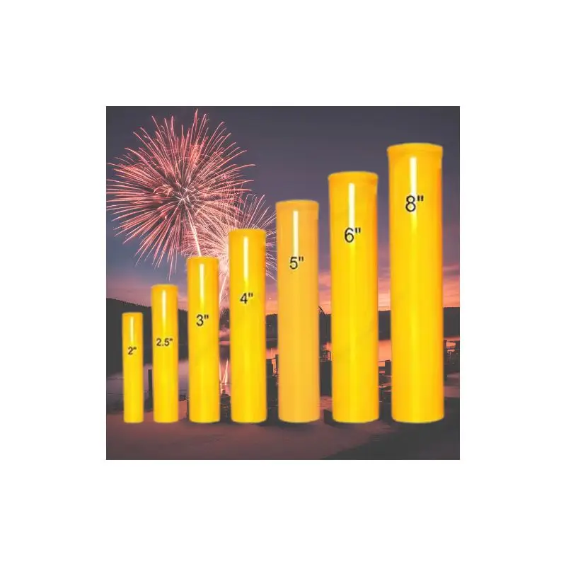 Colorful Firework Display Shell Mortar Tubes Fiberglass Firecrackers for Wedding and Party Enhancement