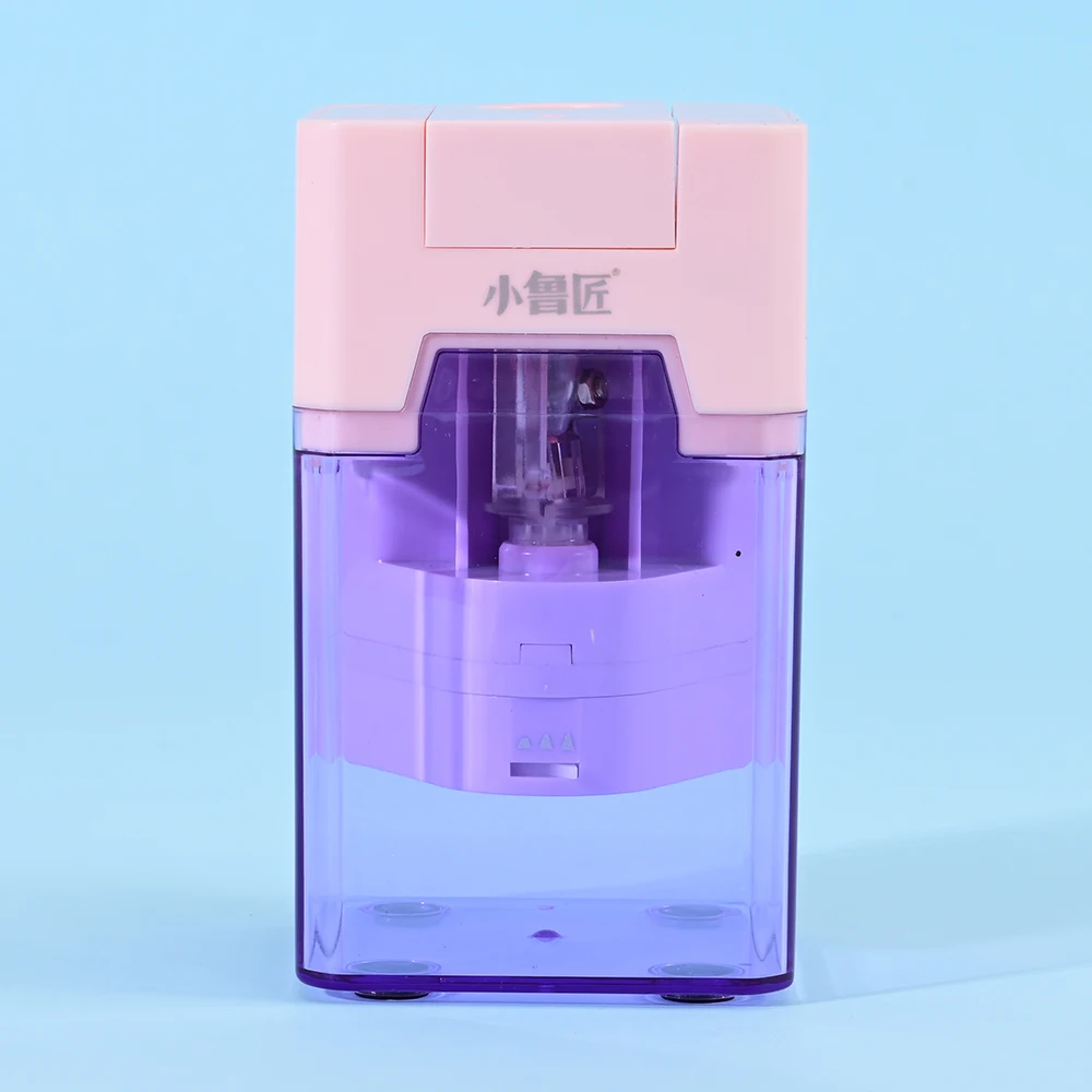 Electric electronic pencil sharpener with USB adapter battery sharpener