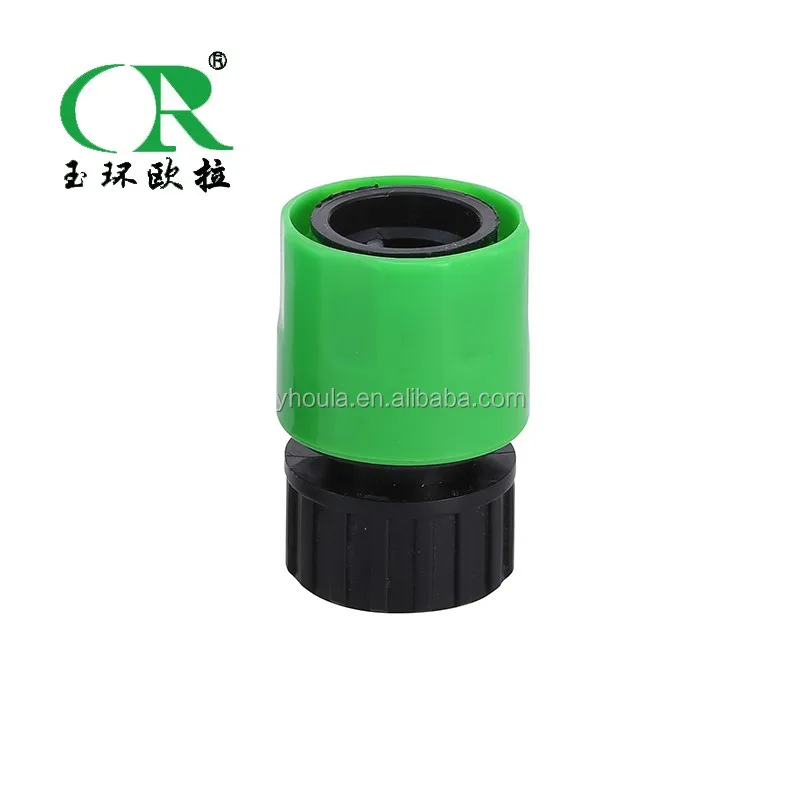 3/4 Inch Female Plastic Garden Hose Quick Connectors Water End Adapter Connect Spray Nozzles for