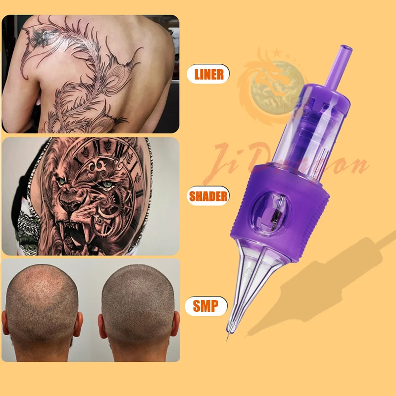 Purple Universal Tattoo Needle with Silicon Rubber