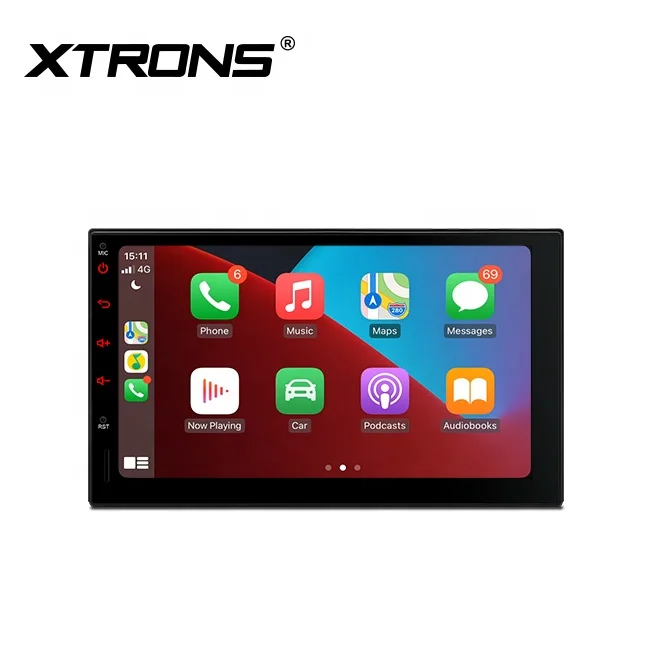 XTRONS Универсальный двойной din 7 дюймов android автомобильный стерео со встроенным 4G DSP радио para