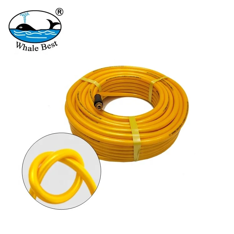 50m yellow high pressure agriculture sprayer hose