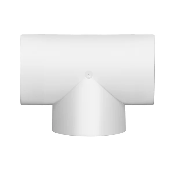 4 Inch Air Duct Connector Equal Three Way Pipe T Piece Duct Splitter