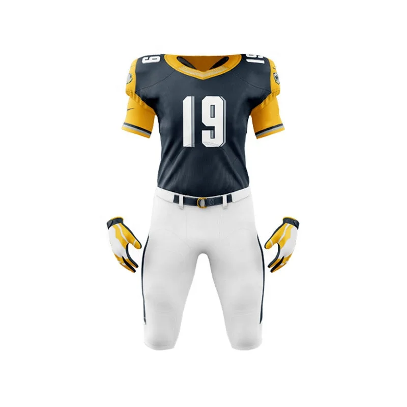 New Arrival Custom American Football Jersey Tops Tackle Twill Player Name and Number Youth Embroidered Uniform