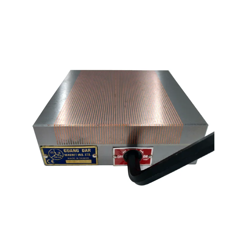 High Precision Easy Operating finepole permanent Magnetic Chuck