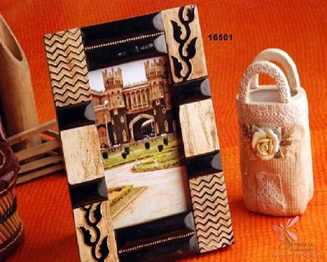 Рога инкрустация фоторамка Декоративная подарок номер детали для Оптовая экспорта