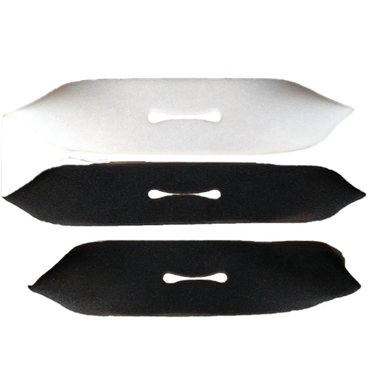 Soft High Elastic Black White Sponge Coat Clothing Anti Slip Cover Hanger Foam Clothings care Protector Wardrobe Hanger Foam