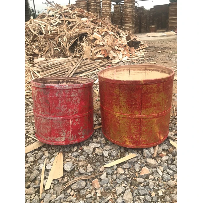 Plant pots made from high quality waste wood at reasonable prices made in Vietnam ready to ship