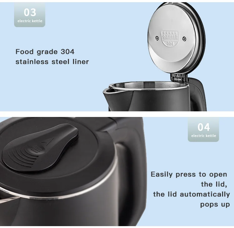 Hight Quality Electric Portable Household Keep Warm Electrical Appliance Water Kettle