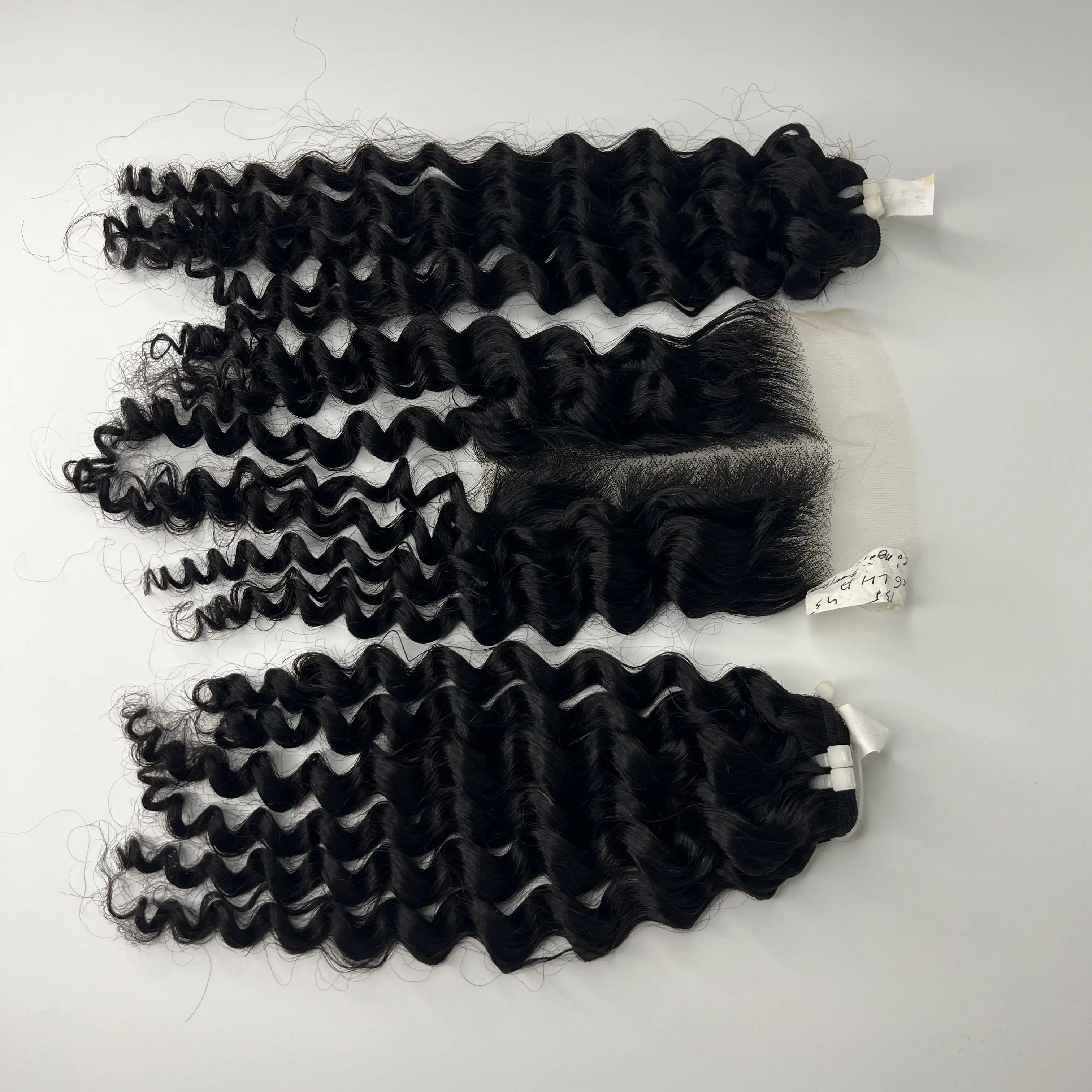 Best Seller Set 1 Closure 2 Bundles To Make Wigs Vietnamse Raw Hair HD Lace For All Women From QHair