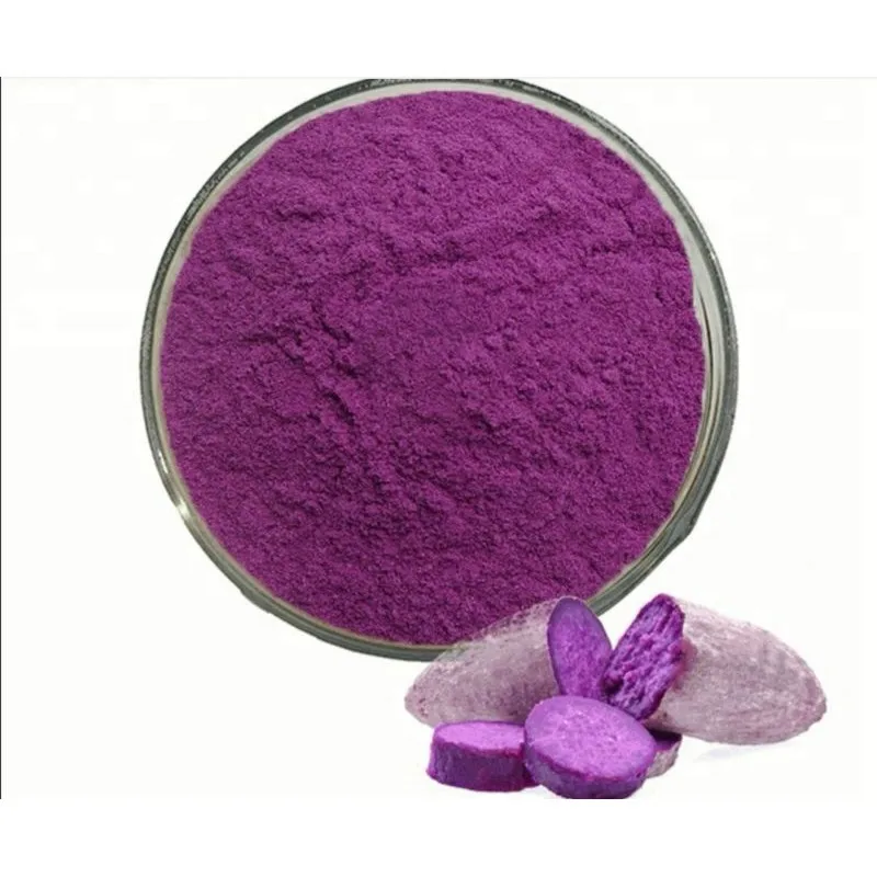 Пищевой Порошок для овощей фиолетовый сладкий картофель вакуумная сушка