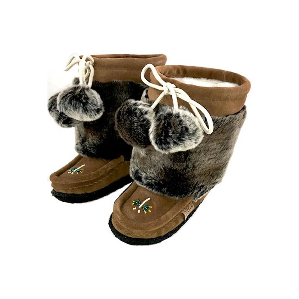  Особый дизайн; С мехом; Размер с увеличенной полнотой; 13-женские ботинки на меху; Сапоги для дождливой погоды женские меховые сделано в Пакистане