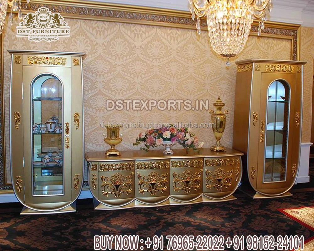 Italian TV Wall Unit With Cabinet Classic Hand Carved TV Units for Home Furniture Luxury Designer Tv Cabinets for Home