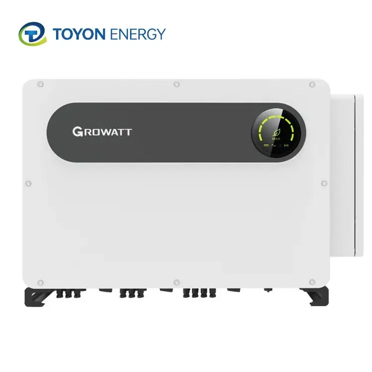 Growatt on Grid Inverter MAX 100-125KTL3-X2 LV 100Kva 110Kva 120Kva 125Kva Three Phase Solar for System