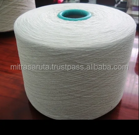 Polyester Cotton Regenerated Recycled Open End Yarn for weaving and knitting