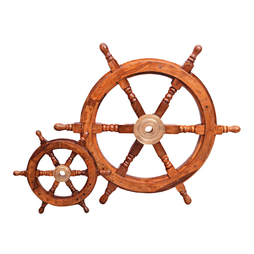 BEST SELLER OF DECORATIVE NAUTICAL WOODEN SHIP WHEEL ANTIQUE AND VINTAGE SHIP WHEEL WALL HANGING OR HOME DECOR SHIP WHEEL