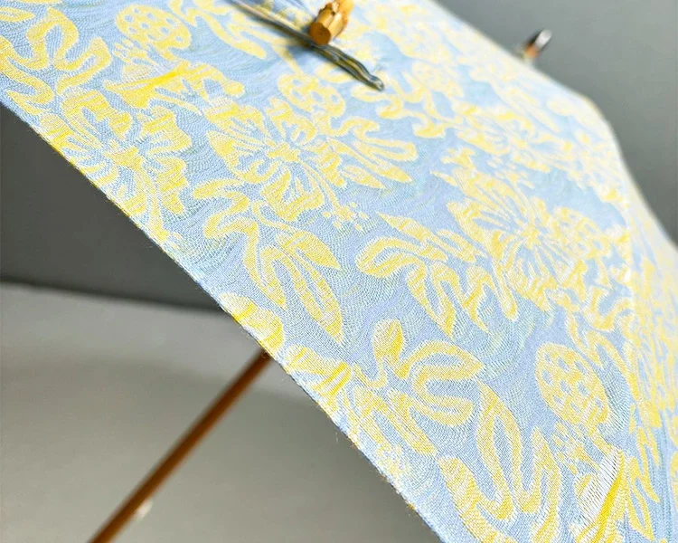 Japanese Print Sun Umbrella Sum protection Japanese umbrella Handmade