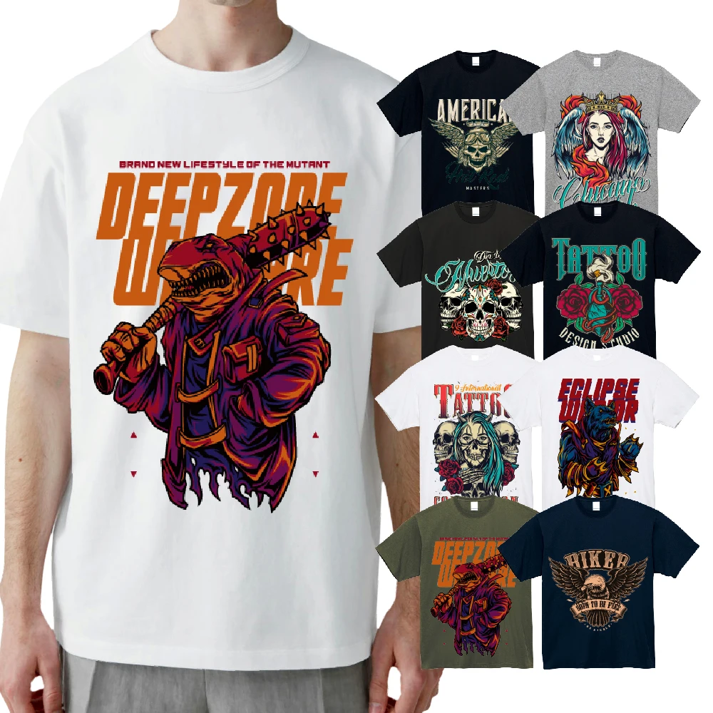 anime printed t-shirt