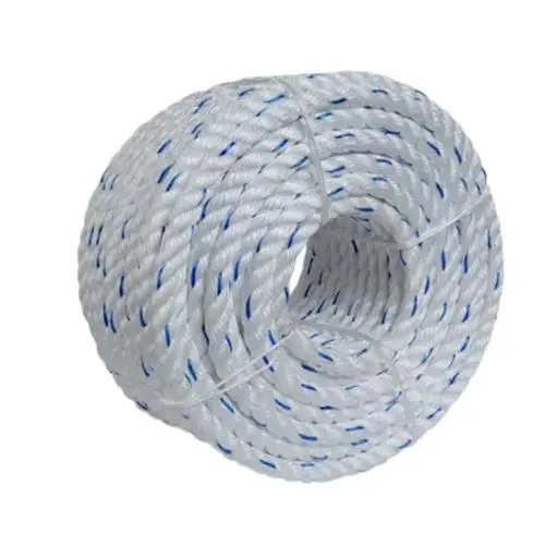UV Protected 6mm Polypropylene Rope Best Quality 10mm Danline PP Rope 3 Strands PE and Nylon Recycled Material