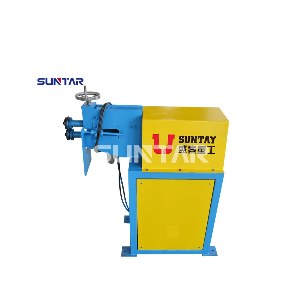 SUNTAY Electric Beading Rotary Machine Round Duct Grooving Trimming Bordering Machine