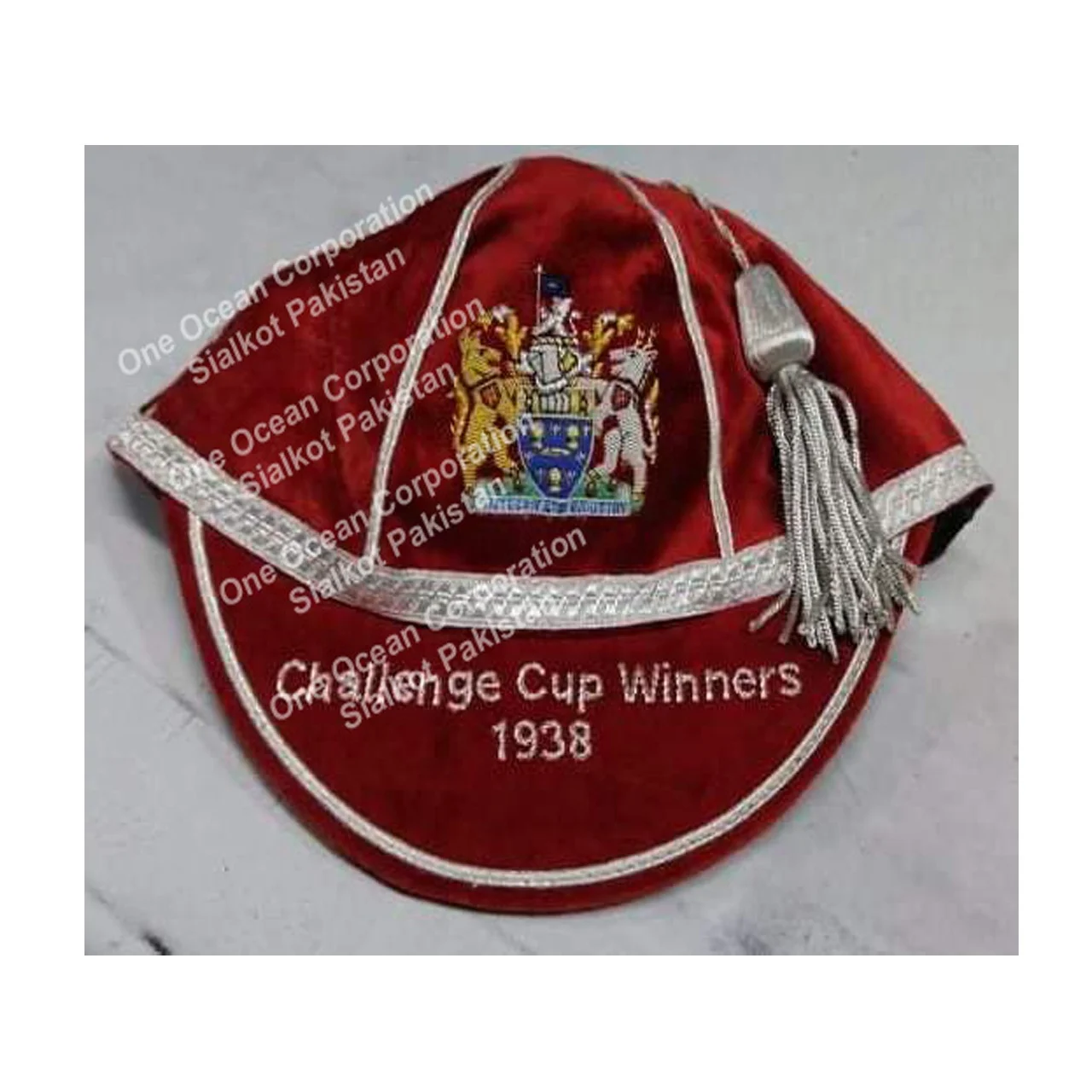  Шапка № 1 с надписью пакистанские шапки высшего качества ручной работы