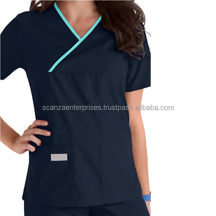 Colors Designs Stretch Nursing Uniform Hospital Uniforms Clothing Stylish Silicon Stylish Medical Scrubs Fashion Silk Women Men