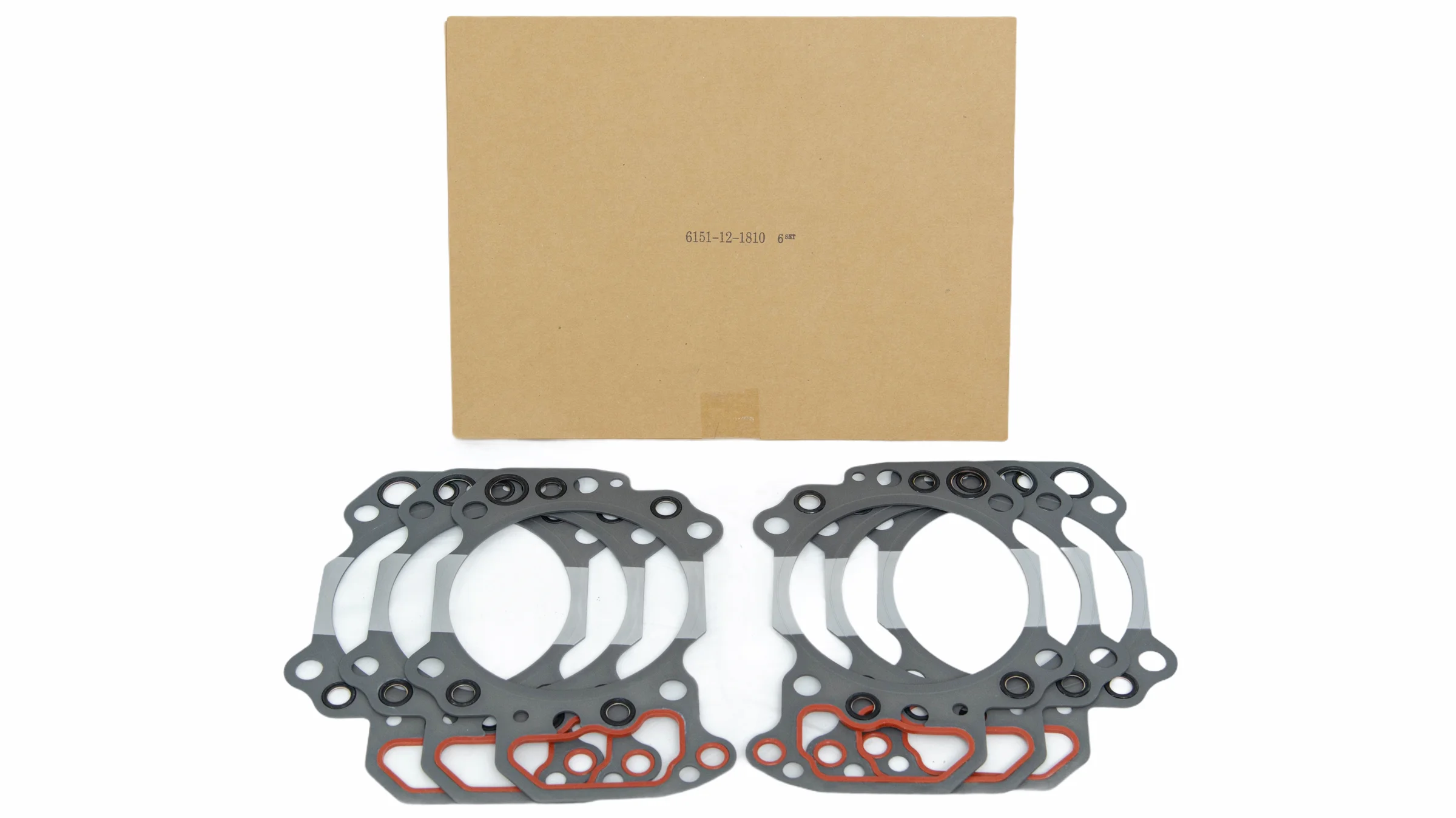 6151-12-1810 Cylinder Head Excavator Engine Gasket for Komatsu S6D125 Gasket