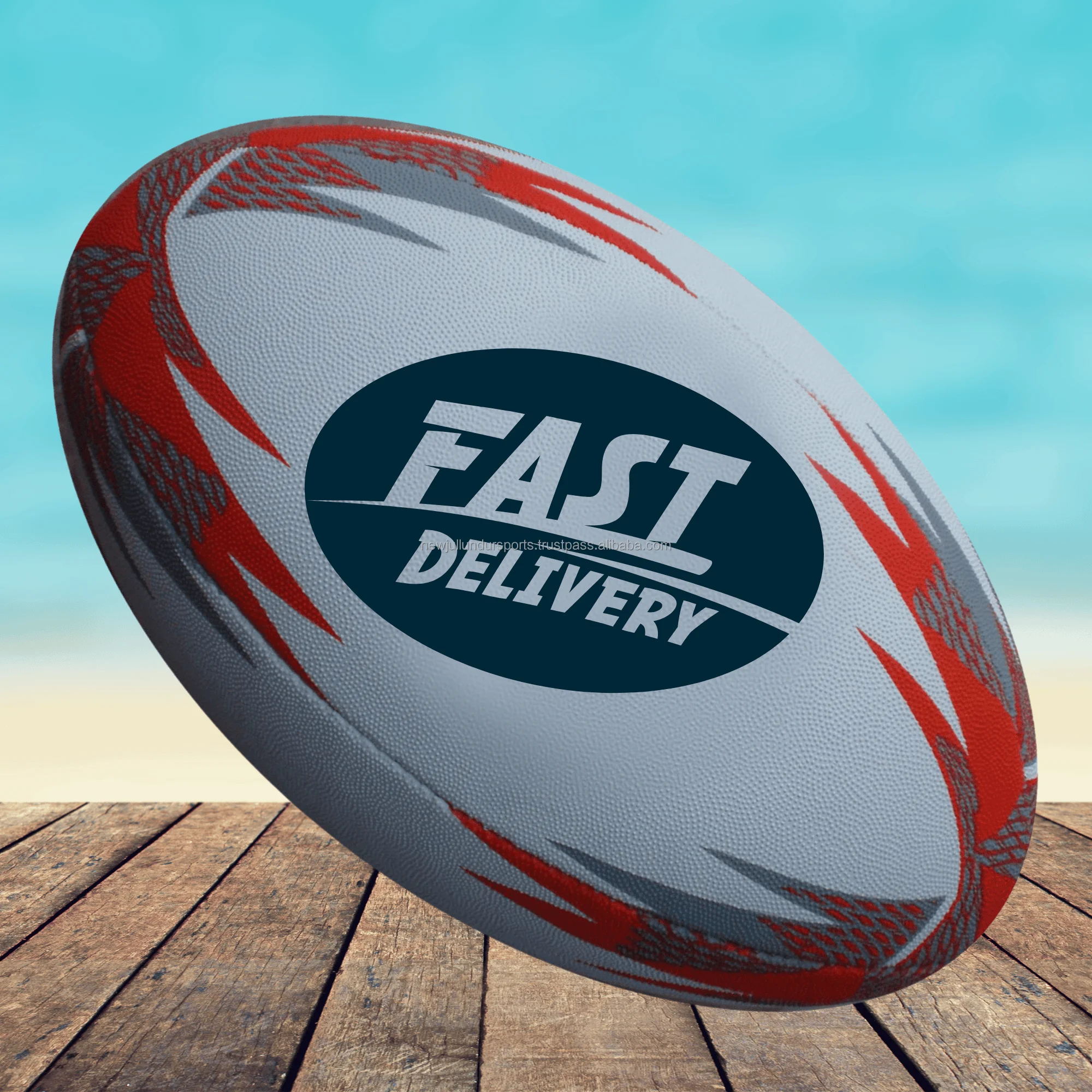 Mini Rugby ball made of Synthetic Rubber with grip Size 8 inch / 10 inch midi rugby ball for promotions, advertisements & gifts