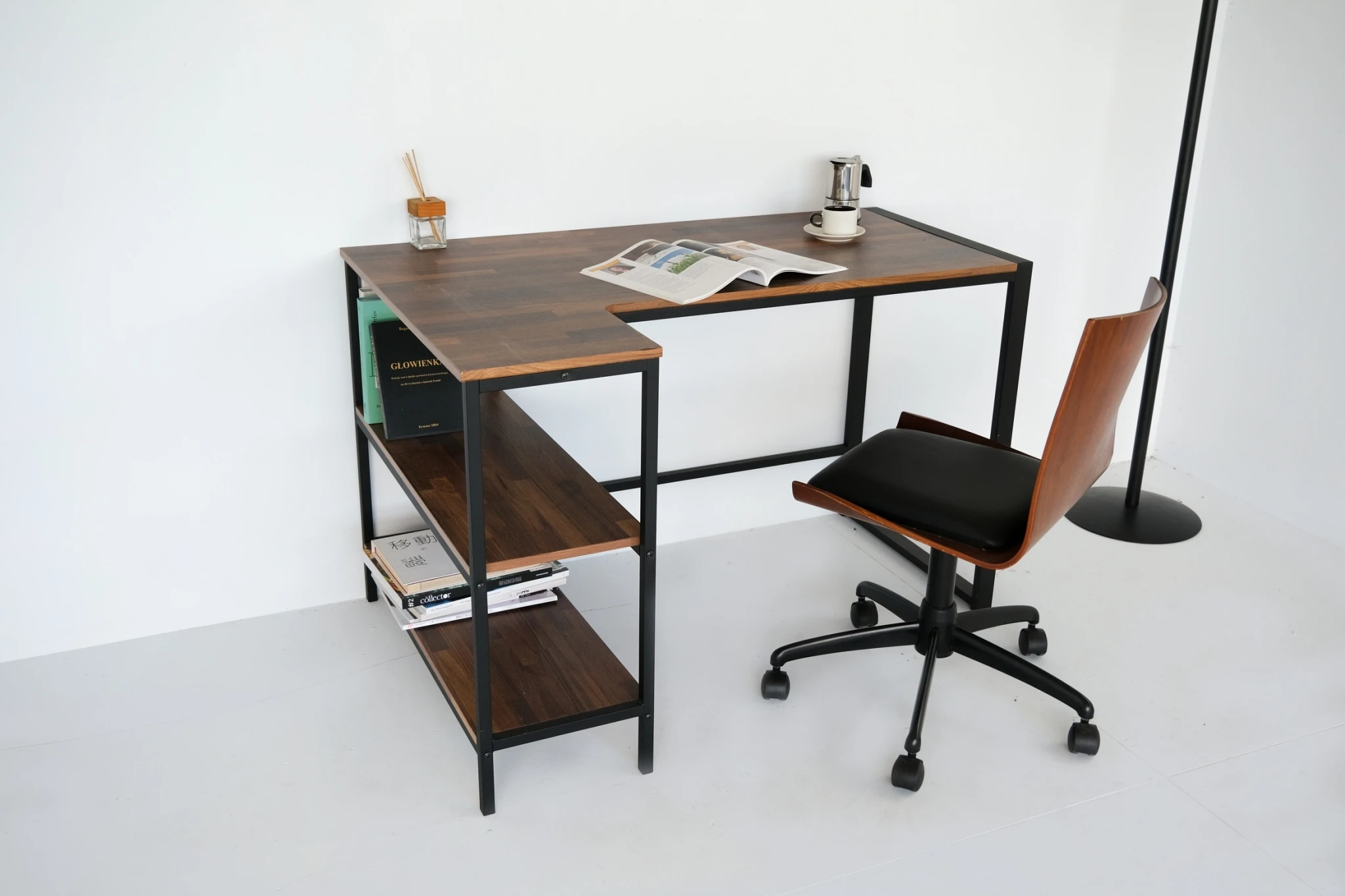 L Shaped Corner Office Writing Desk Computer Desk for Workstation