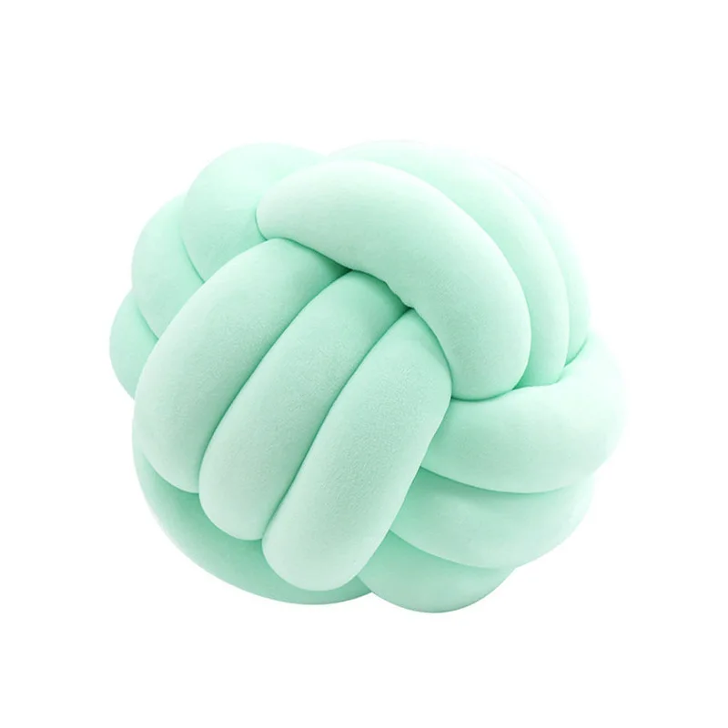 Buti knot ball pillow Plush Throw knotted pillows large big round Cute soft Toy Gift Bed home decor knot pillow