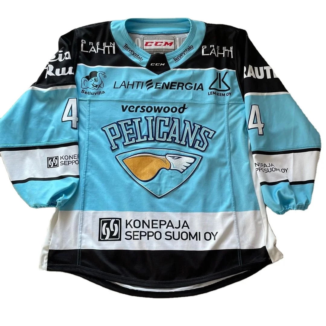 High quality Ice Hockey Jersey for men Sublimated polyester jersey for Ice Hockey