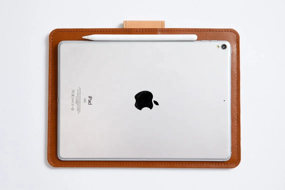 Premium Leather Tablet Cover Work Business Travel Genuine Leather Protective High Quality Tab Sleeve Cover Pouch