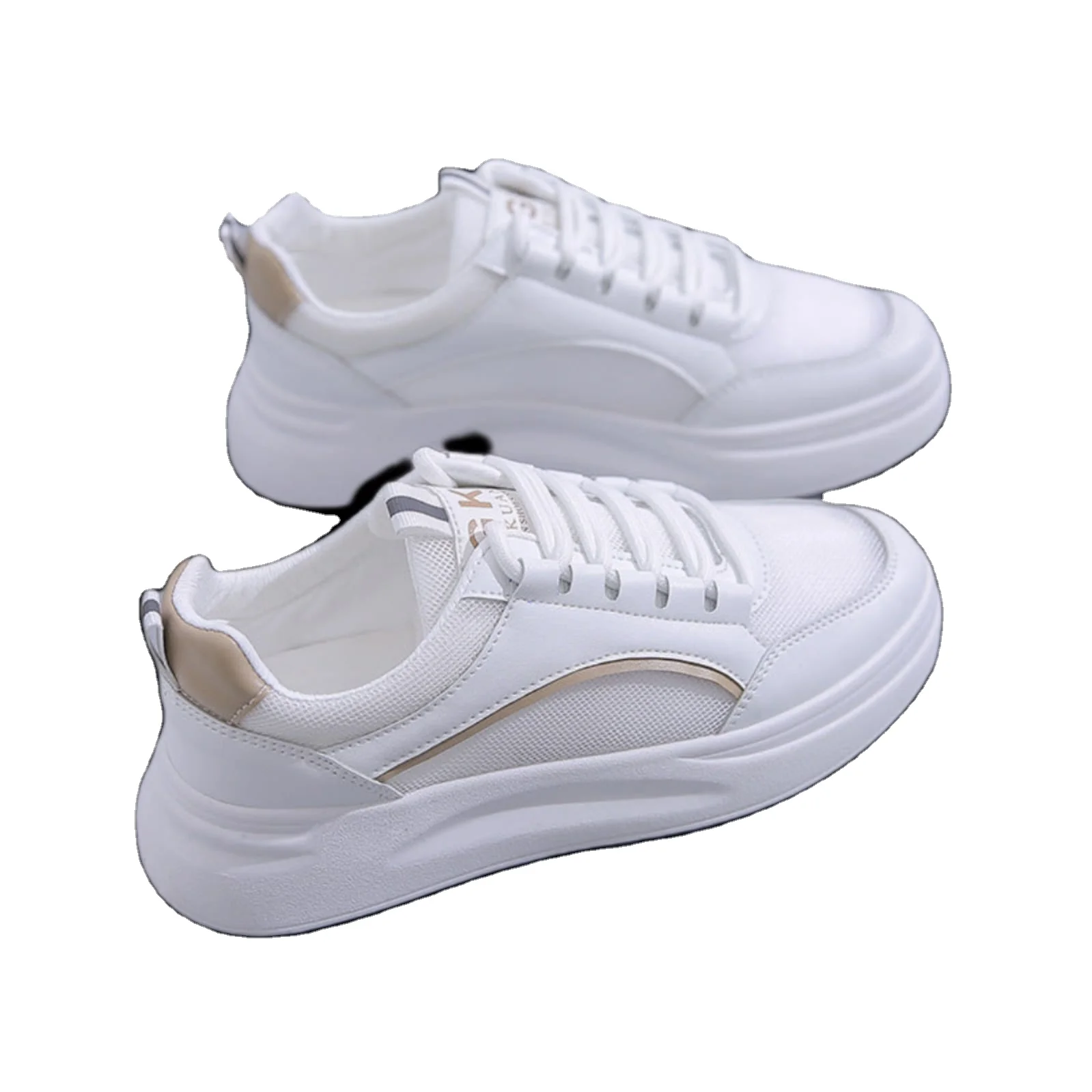 Fashionable Mesh Upper Casual Skateboard Shoes for Men Comfortable Sports Sneakers with Platform for Walking From Bangladesh