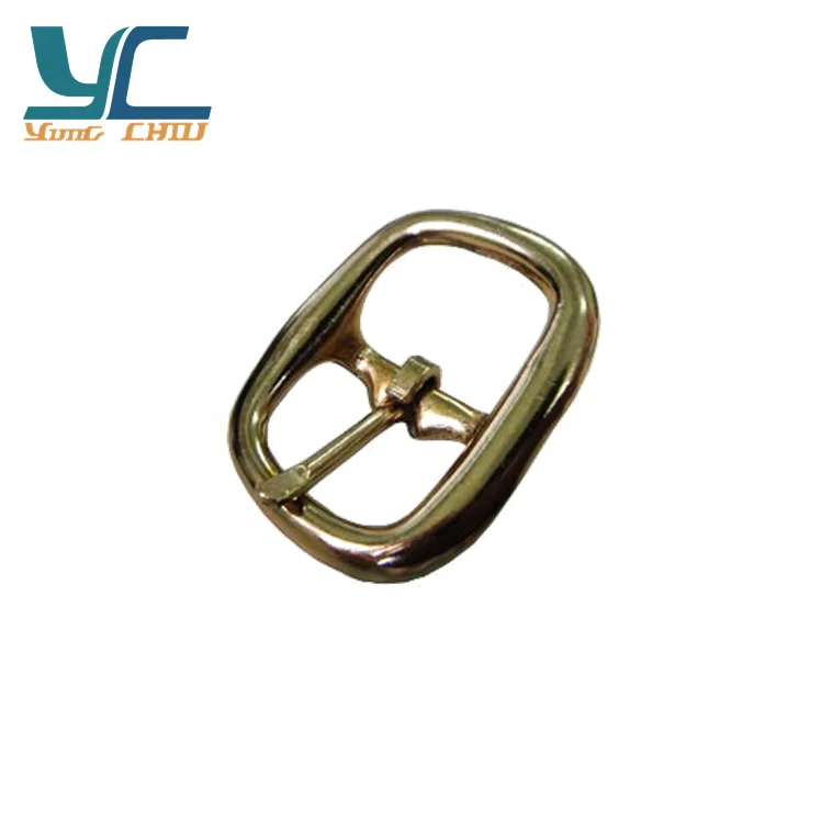 25mm copper girth polihsig solid brass belt buckles