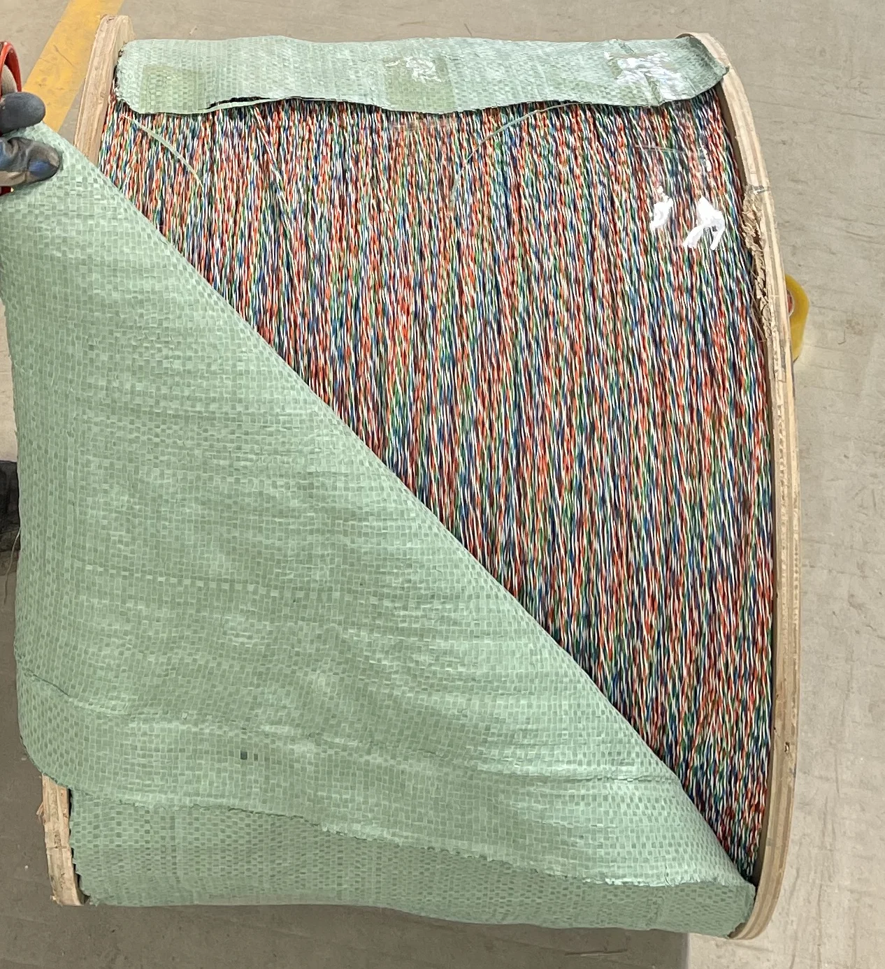 Semi-Finished Cat6 Network Cable Raw Material Cable Twist Pair UTP CU/CCA/HCCA CAT5E/CAT6/CAT6A Lan Cable