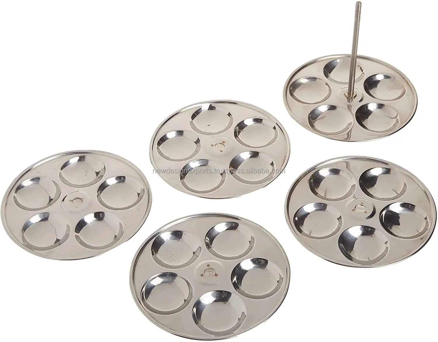 5 Tier Idli / Idly Stand 20 Idli Stand Can Be Used In Any Cooker Or Steamer Heavy And Strong Built For Longer Durability.