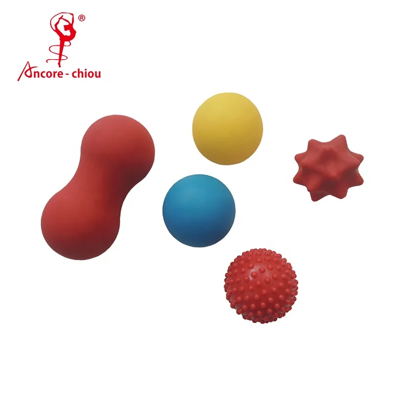 ANCORE Massage Ball - Lacrosse Peanut  Ball Set of 5