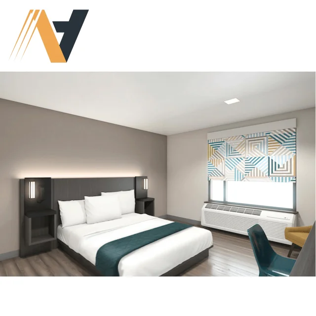 Wholesale Modern Luxury King Size Bedroom Furniture Hotels Full OEM ODM 5 Star Motel 6 Project by Ngoc Hoang Anh Manufacturer