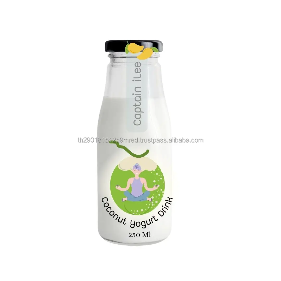 New Arrivals Coconut  with Mango Yogurt  Drink Fermented from Plant-Based Sterilized Products Vegan Type and Flavored Processing