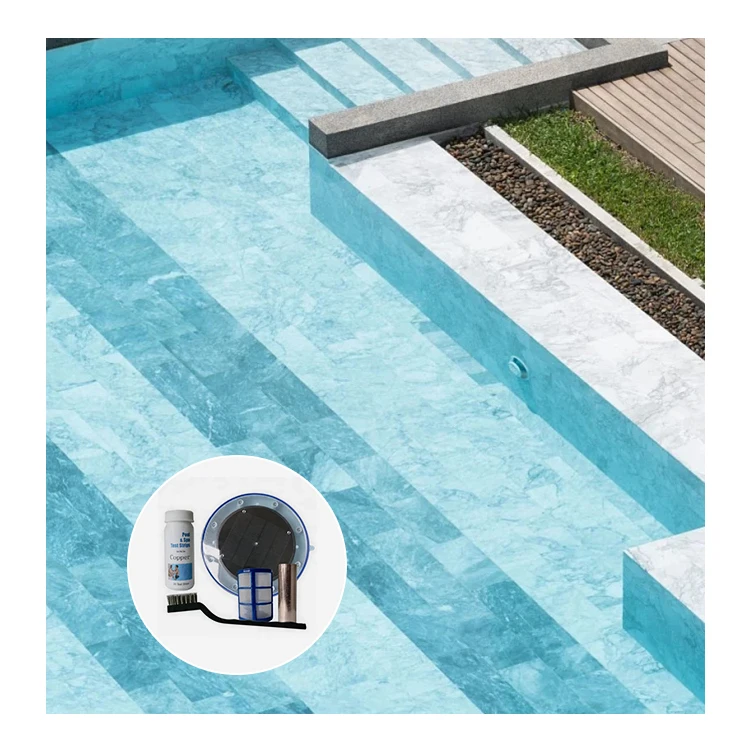 Competitive Price Swimming Pool Water Filter Solar Ionizer Cleaner for Water Park