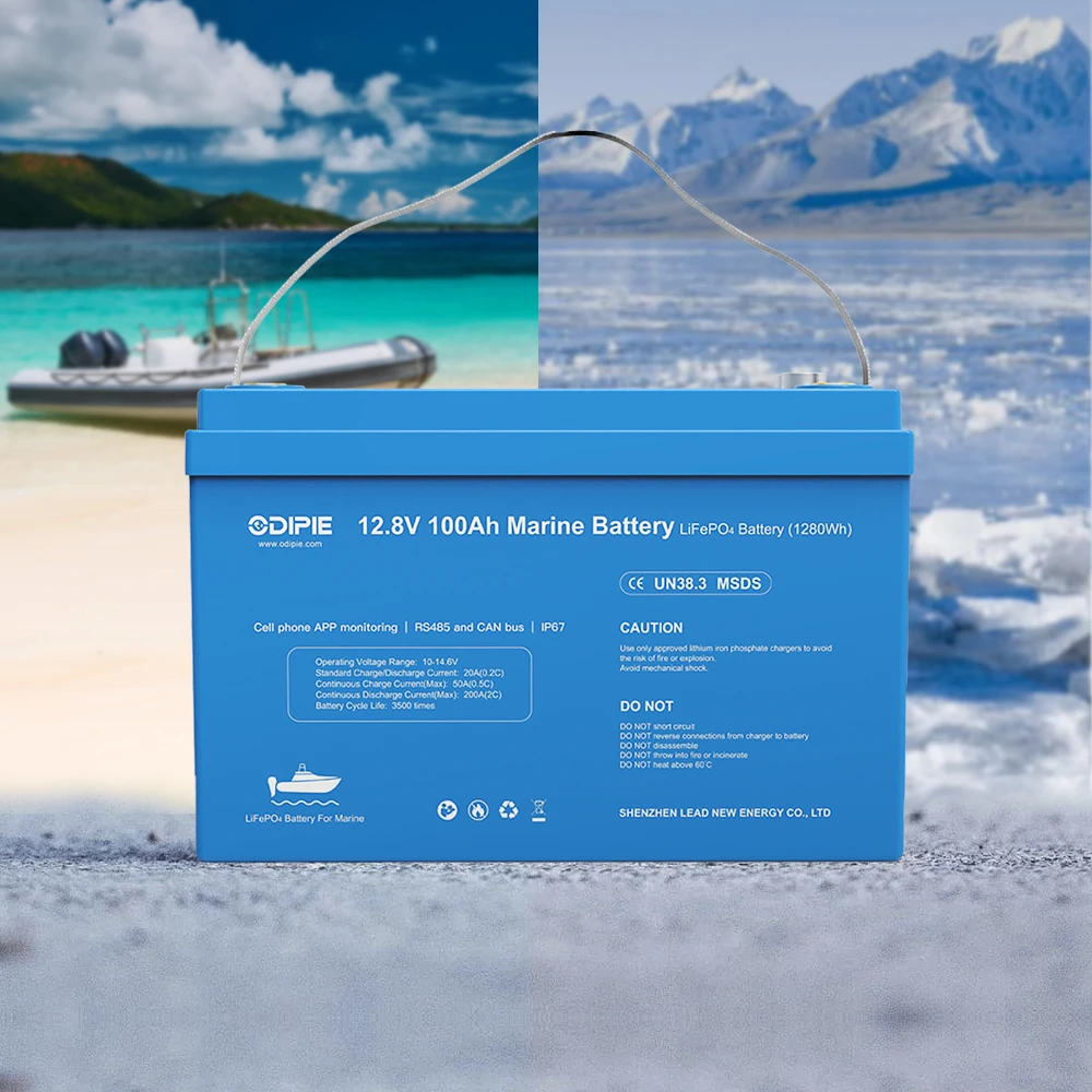 6000 cycle times 12v 100ah Lithium Iron Battery Pack Light Weight 12 V 100 Ah Lifepo4 Battery Long Cycle Life For Rv Camper