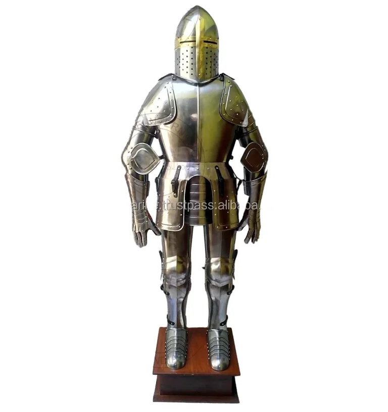 Средневековый полный бронежилет 15-го века коллекционный средневековый носимый Костюм рыцаря боевой костюм для взрослых