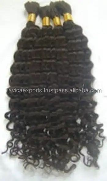 Wholesale Unprocessed Bulk Human Hair For Braiding