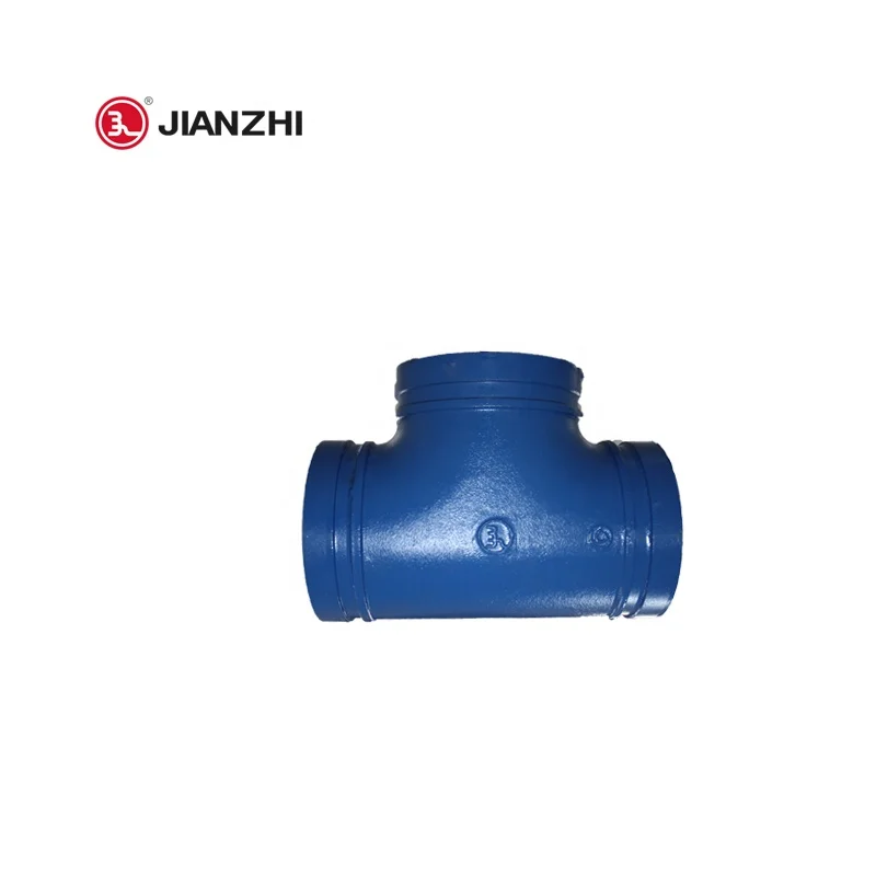 High-Quality Ductile Iron Grooved Pipe Fittings Easy Installation and Pressure-Resistant