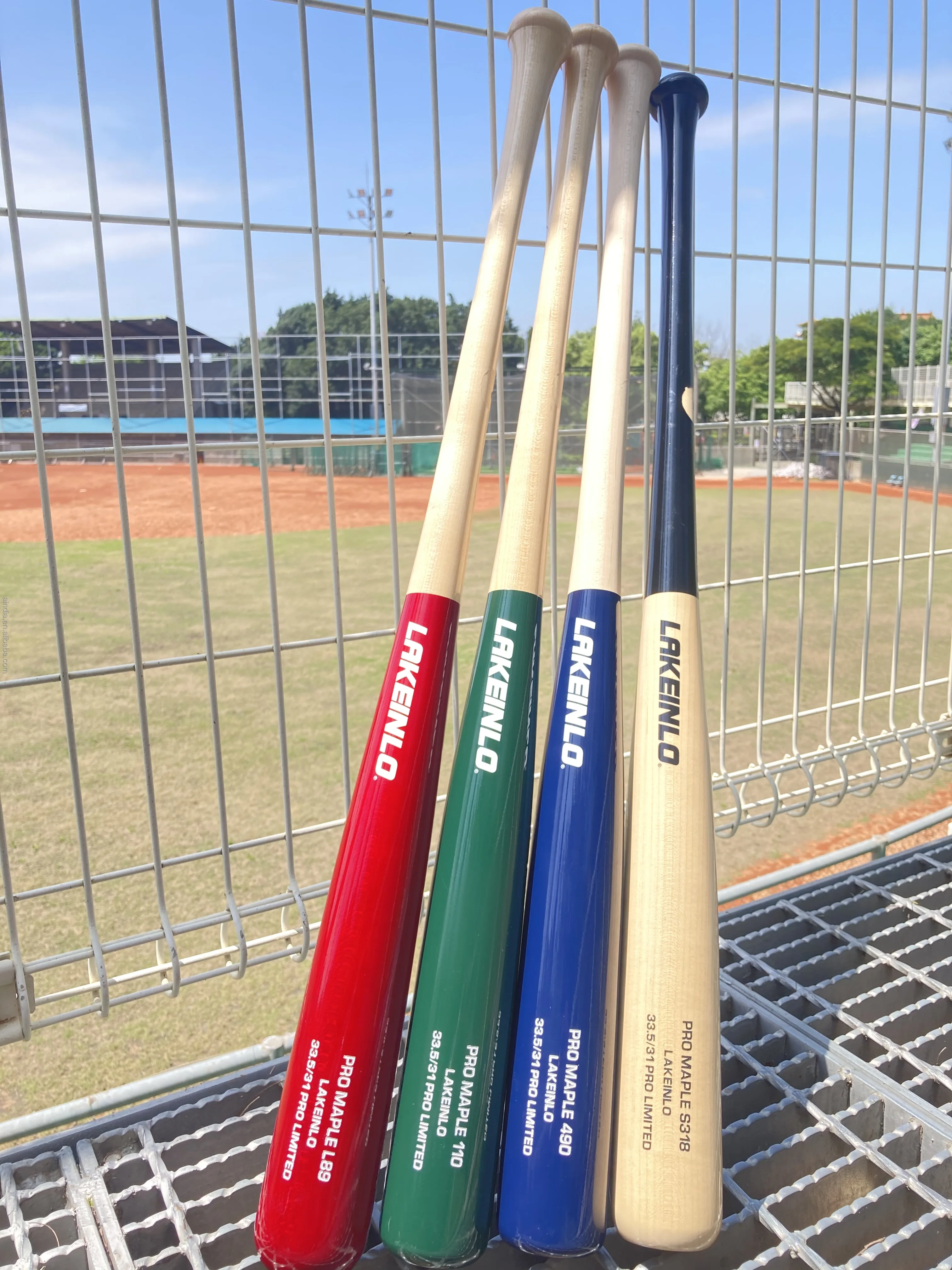 Professional factory customize sugar maple baseball bat