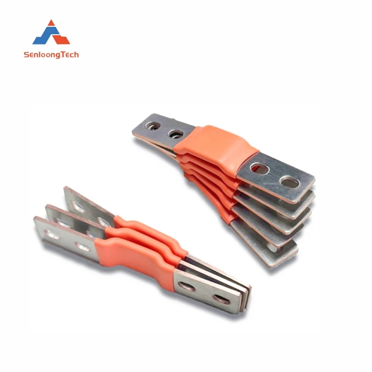 OEM manufacturers copper laminated flexible copper busbars braided solid flexible copper busbar